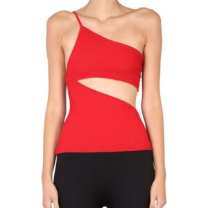 Discover the authentic ANDREADAMO women's ONE-PIECE TOP in Red