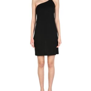 Refresh your wardrobe with the Dsquared2 women's ONE-SHOULDER DRESS in Black