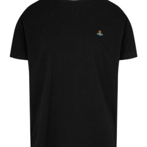 Explore the authentic Vivienne Westwood women's ORB LOGO T-SHIRT in Black