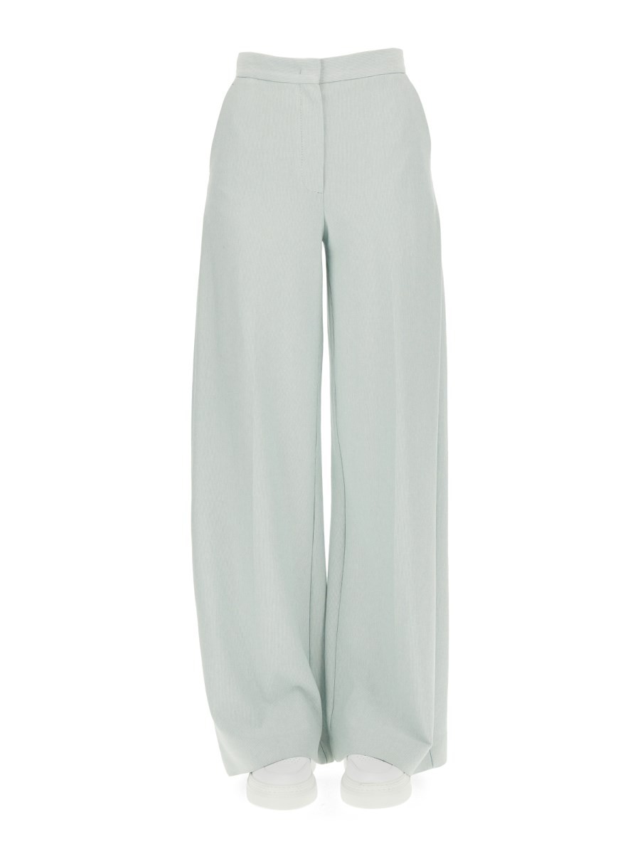 Discover the authentic Max Mara women's "ORSOLA" TROUSERS in Azure
