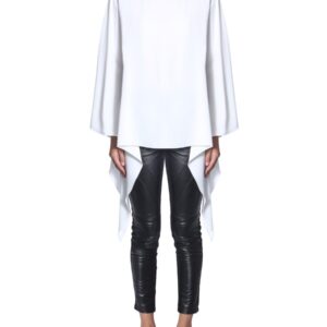 Explore the authentic alberta ferretti women's OVERSIZE FIT BLOUSE in White