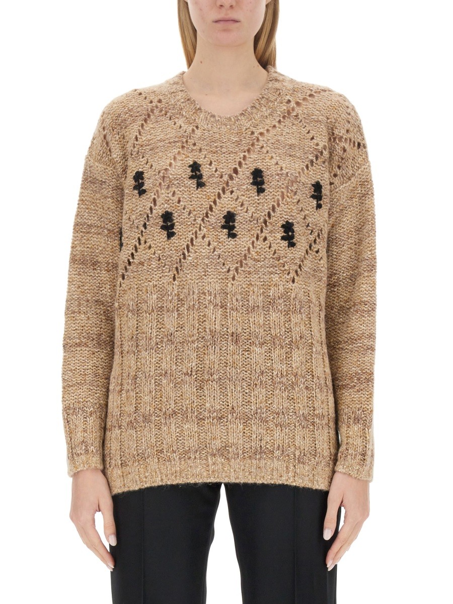 Discover the authentic CORMIO women's OVERSIZE FIT JERSEY in beige