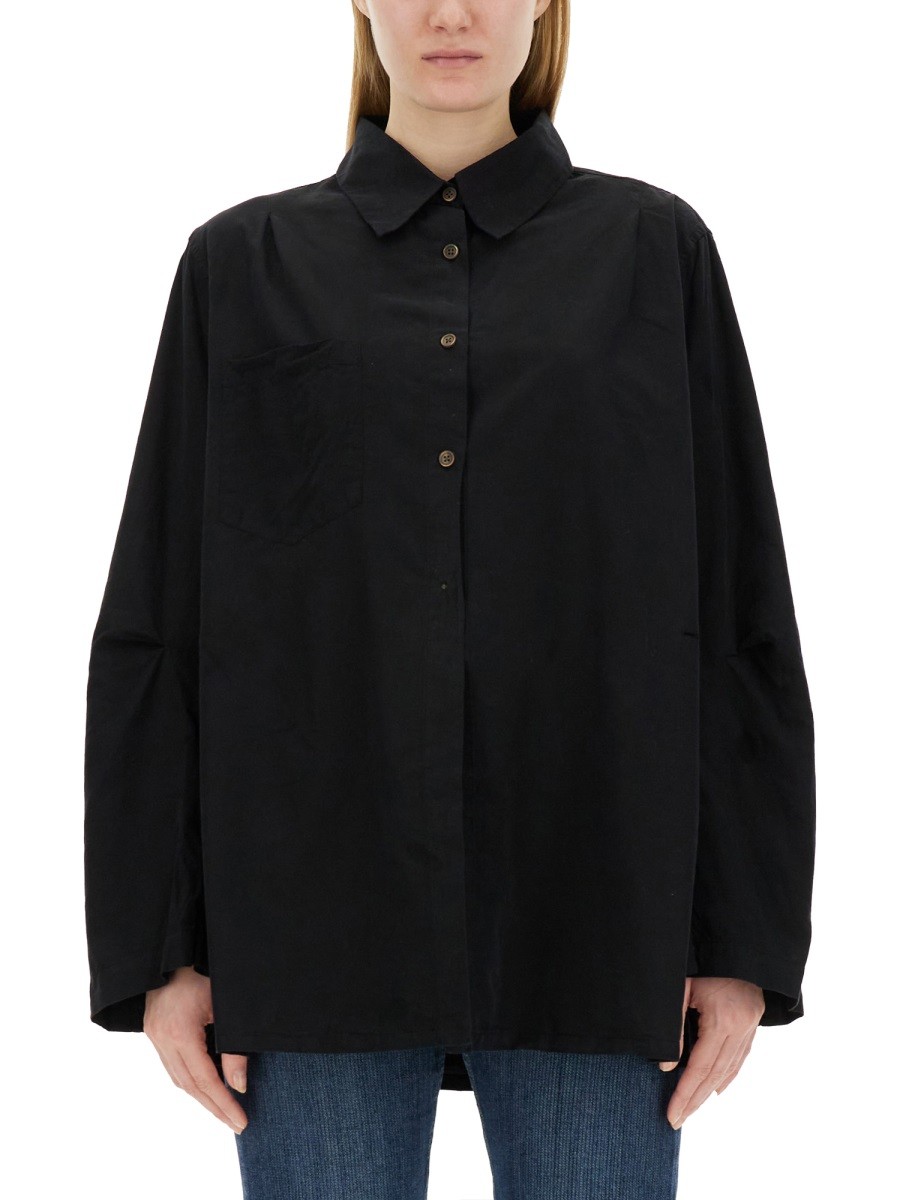 Refresh your wardrobe with the Our Legacy women's OVERSIZE FIT SHIRT in Black