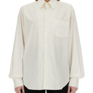 Explore the authentic MM6 MAISON MARGIELA women's OVERSIZE FIT SHIRT in White