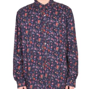 Explore the authentic ENGINEERED GARMENTS men's OVERSIZE FIT SHIRT in Blue