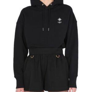 Explore the authentic Givenchy women's OVERSIZE FIT SWEATSHIRT in Black