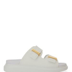 Discover the authentic Alexander Mcqueen women's OVERSIZE HYBRID SANDAL in Ivory