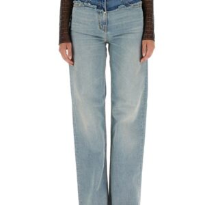 Discover the authentic Givenchy women's OVERSIZE JEANS in Blue
