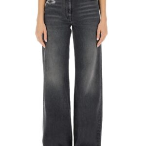 Discover the authentic Givenchy women's OVERSIZE JEANS in Black