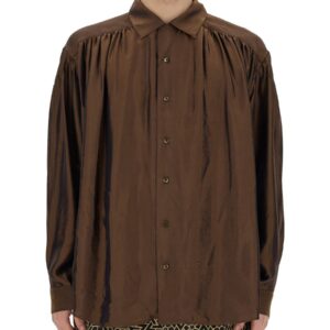 Refresh your wardrobe with the AïE men's OVERSIZE SHIRT in Brown