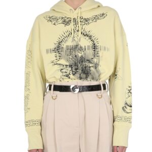 Discover the authentic Givenchy women's OVERSIZE SWEATSHIRT in Yellow