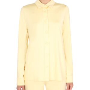 Elevate your look with the JIL SANDER women's OVERSZIE FIT SHIRT in Yellow