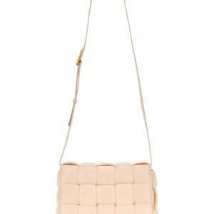 Explore the authentic Bottega Veneta women's PADDED CASSETTE BAG in POWDER