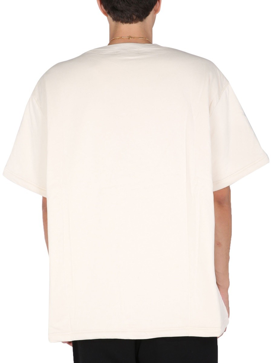 PADDED T-SHIRT WITH EMBROIDERED LOGO - Image 4