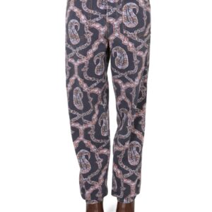 Refresh your wardrobe with the Etro women's PAISLEY DENIM PANTS in MULTICOLOUR