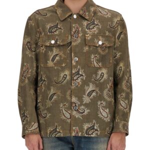 Refresh your wardrobe with the Etro men's PAISLEY PRINT SHIRT in MULTICOLOUR