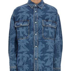 Discover the authentic Palm Angels men's PALMITY JACKET in Blue