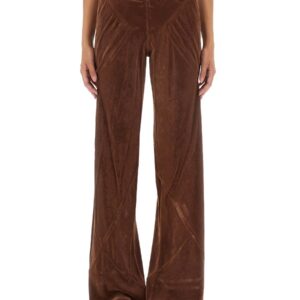 Refresh your wardrobe with the RICK OWENS women's PANTS "BIAS" in Brown