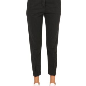 Discover the authentic ASPESI women's PANTS "FRANK" in Black
