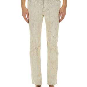 Discover the authentic RICK OWENS men's PANTS "I-HEADON UTILITY" in Ivory