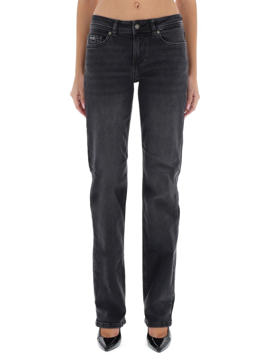 Explore the authentic Versace Jeans Couture women's PANTS "MANDY" in Black