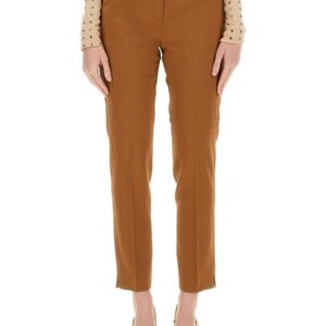 Refresh your wardrobe with the Max Mara women's PANTS "MORETTO" in Brown