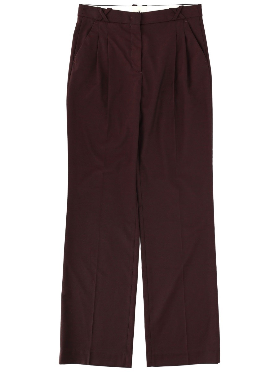 Discover the authentic THE GARMENT women's PANTS "NECCHI" in Bordeaux