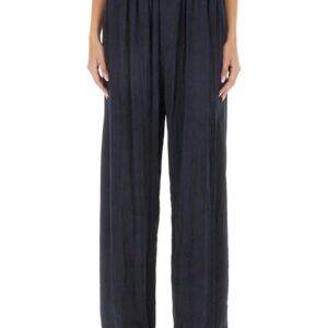 Refresh your wardrobe with the Balenciaga women's PANTS "PYJAMA" in Blue