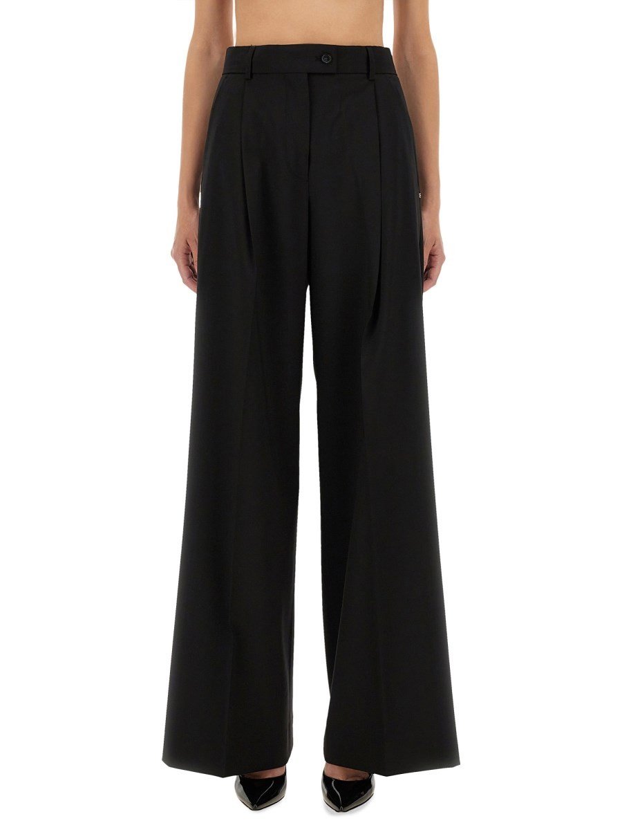 Elevate your look with the Sportmax women's PANTS "SAIL" in Black