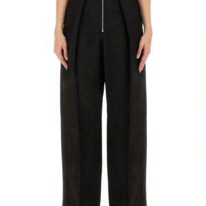 Refresh your wardrobe with the KHAITE women's PANTS THE MARINE in Black