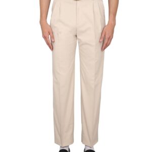 Elevate your look with the Gucci men's PANTS WITH EMBROIDERY in beige