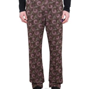 Refresh your wardrobe with the BARACUTA X NEEDLES men's PANTS WITH LOGO in Brown