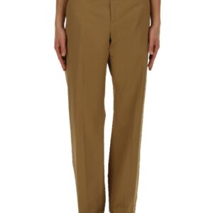 Refresh your wardrobe with the Alexander Mcqueen men's PANTS WITH LOGO in beige