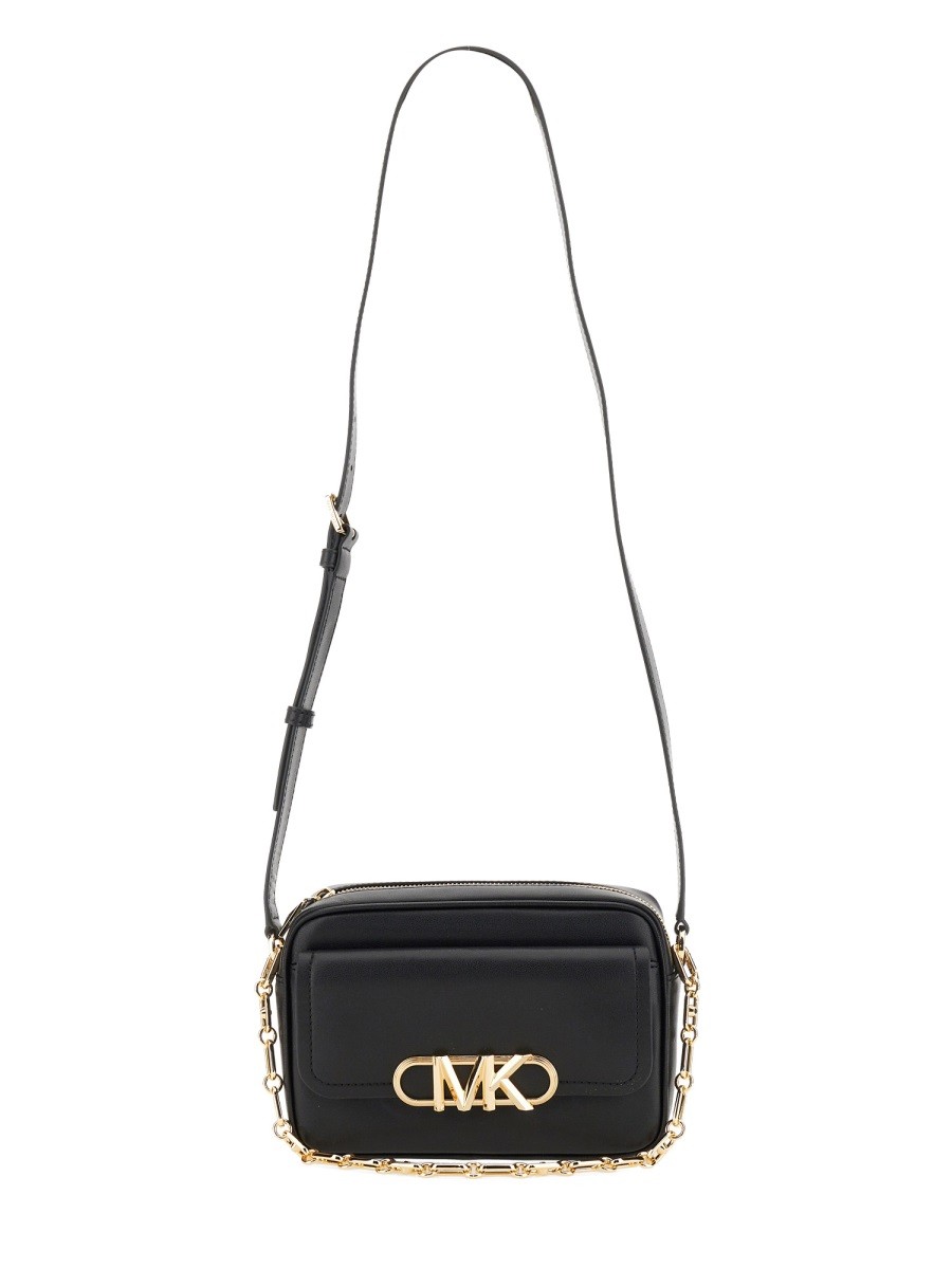 Explore the authentic MICHAEL BY MICHAEL KORS women's PARKER SHOULDER BAG in Black