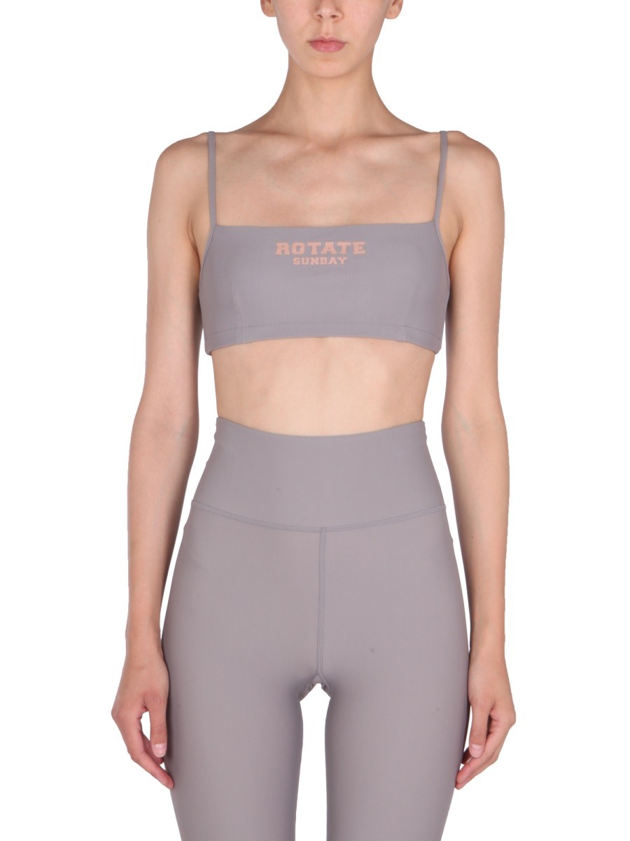 Discover the authentic ROTATE BIRGER CHRISTENSEN women's PASSIO TOP in Grey