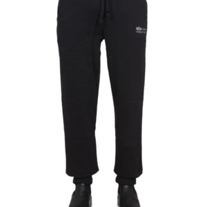 Refresh your wardrobe with the ALPHA INDUSTRIES men's PATALONI WITH LOGO in Black