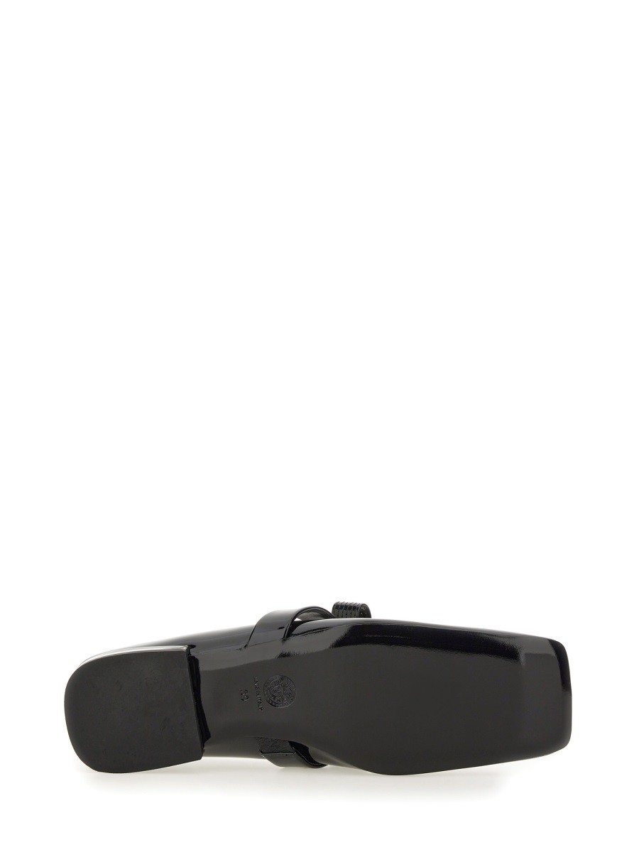PATENT LEATHER BALLERINA "GIANNI RIBBON" - Image 5