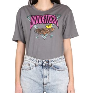 Refresh your wardrobe with the Philosophy Di Lorenzo Serafini women's "PEANUTS" T-SHIRT in Grey