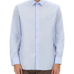 Refresh your wardrobe with the Etro men's PEGASUS LOGO SHIRT in Azure