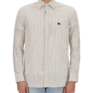 Discover the authentic Etro men's PEGASUS LOGO SHIRT in White