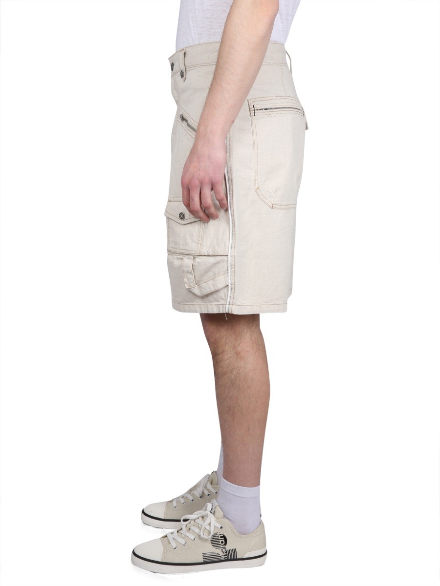 PEIO DENIM BERMUDA SHORTS - Image 3