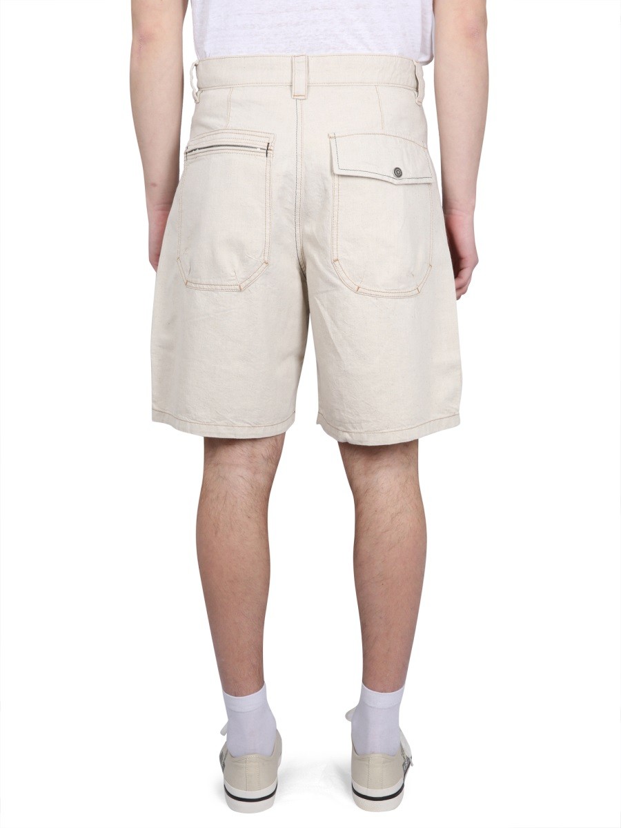 PEIO DENIM BERMUDA SHORTS - Image 4