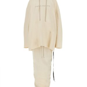Explore the authentic RICK OWENS DRKSHDW women's "PETER" SWEATSHIRT in Ivory