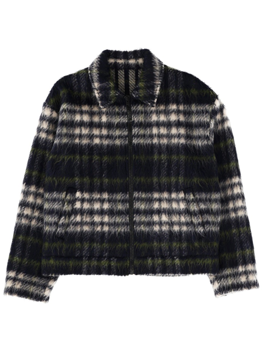 Discover the authentic msgm men's PILE JACKET. in MULTICOLOUR