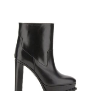 Refresh your wardrobe with the Alexander Mcqueen women's PLATFORM BOOTS in Black