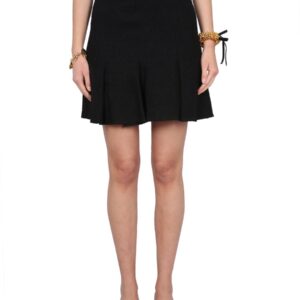 Discover the authentic PATOU women's PLEATED SKIRT in Black