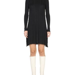 Discover the authentic Bottega Veneta women's PLISSE DRESS in Black