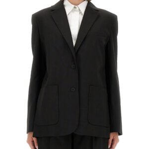Explore the authentic THE GARMENT women's "PLUTO" BLAZER WITH BOW in Black