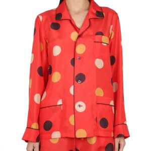 Discover the authentic ASPESI women's POISON SHIRT in orange