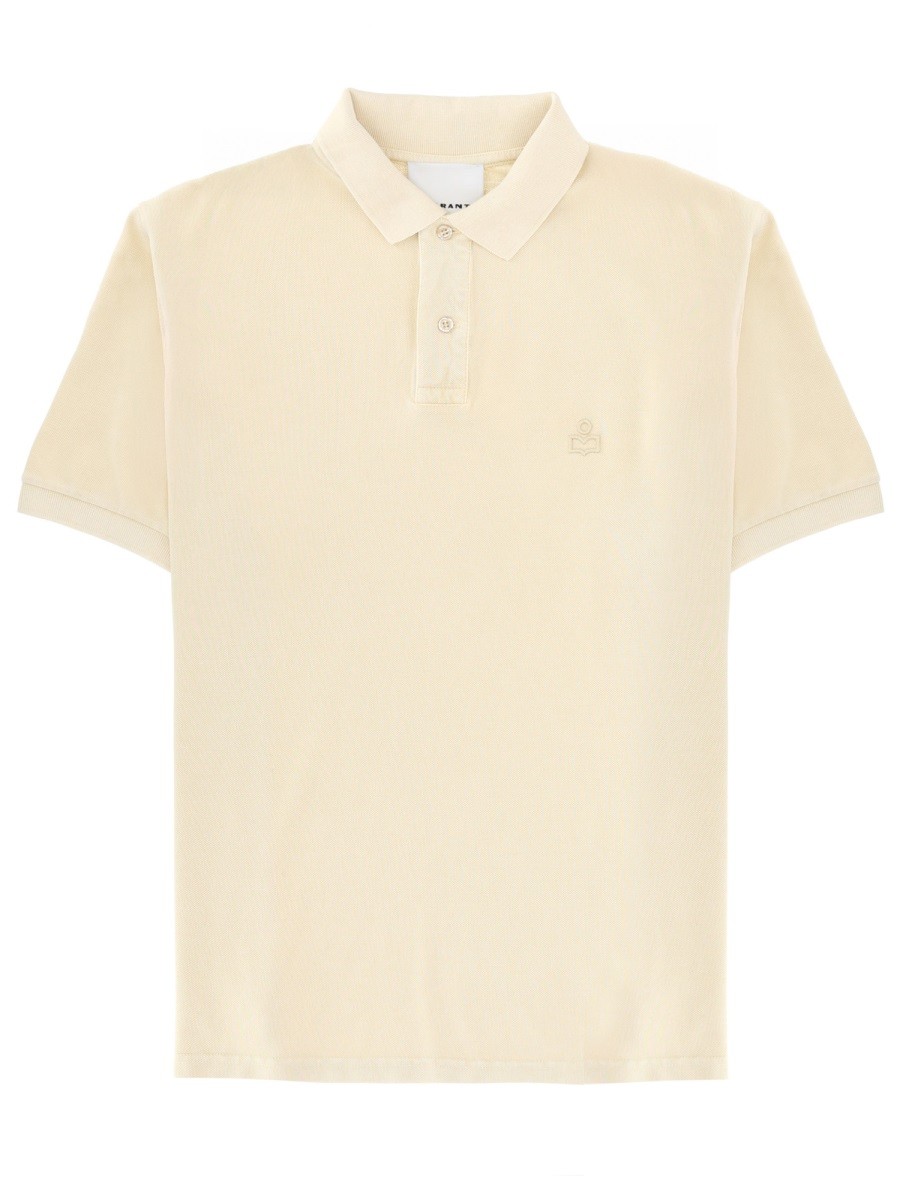 Discover the authentic MARANT men's POLO "AFKO" in Yellow